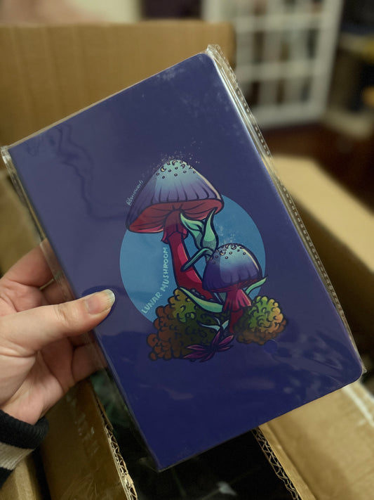 Lunar Mushroom - Notebook