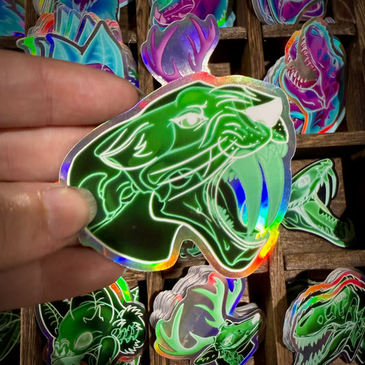 Sabertooth Tiger Skull | Sticker