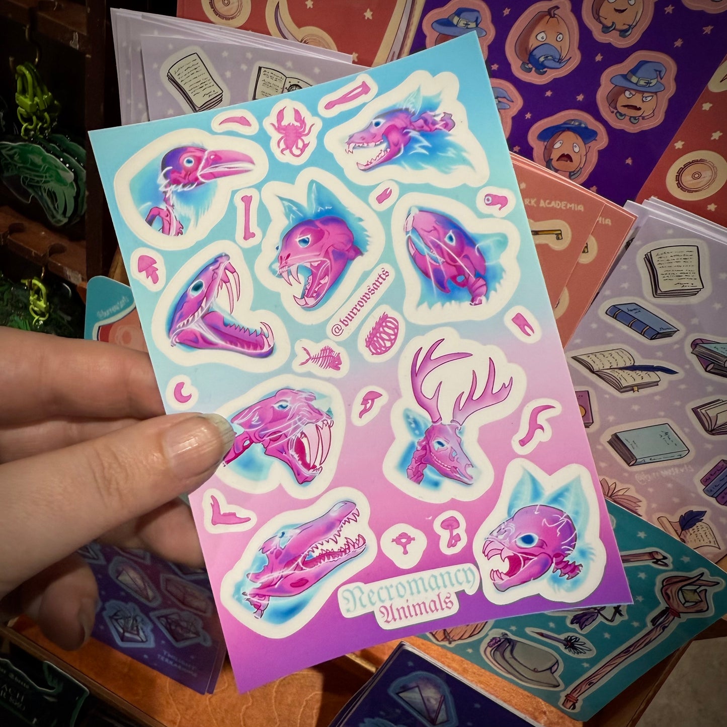 Diaphonised Animals | Sticker Sheet