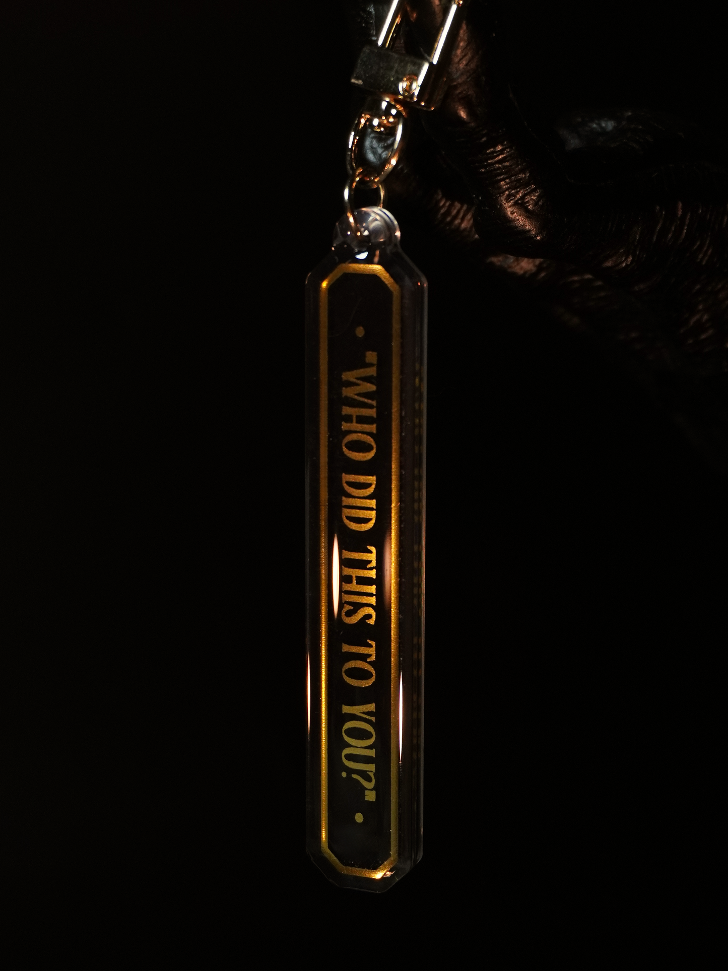 Bookish Tropes - Acrylic Foil Keychain