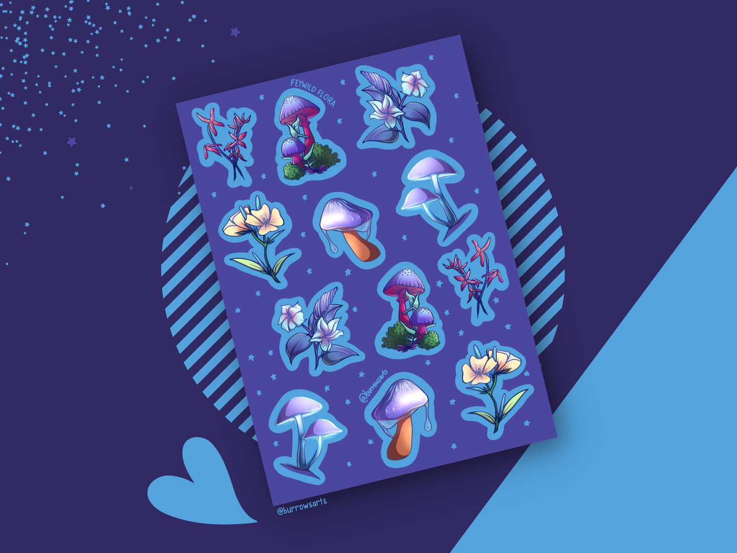 Feywild Flora | Sticker Sheet