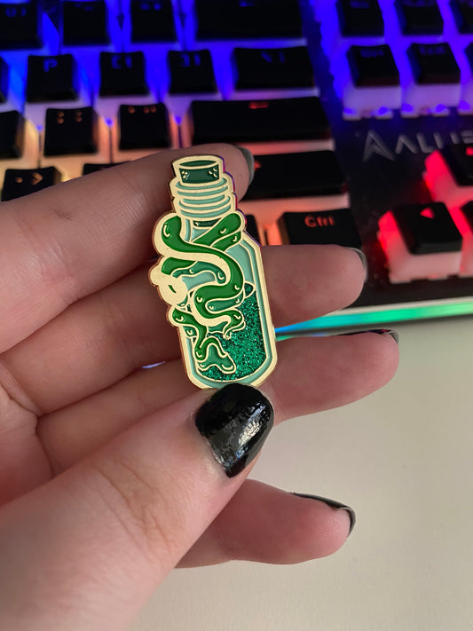 Kraken Potion Bottle | Kraken Potion Pin