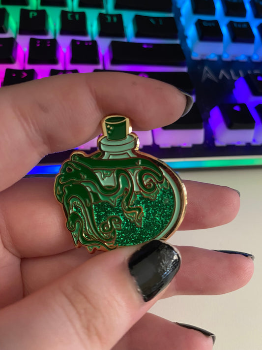 Round Potion Bottle | Enamel Pin