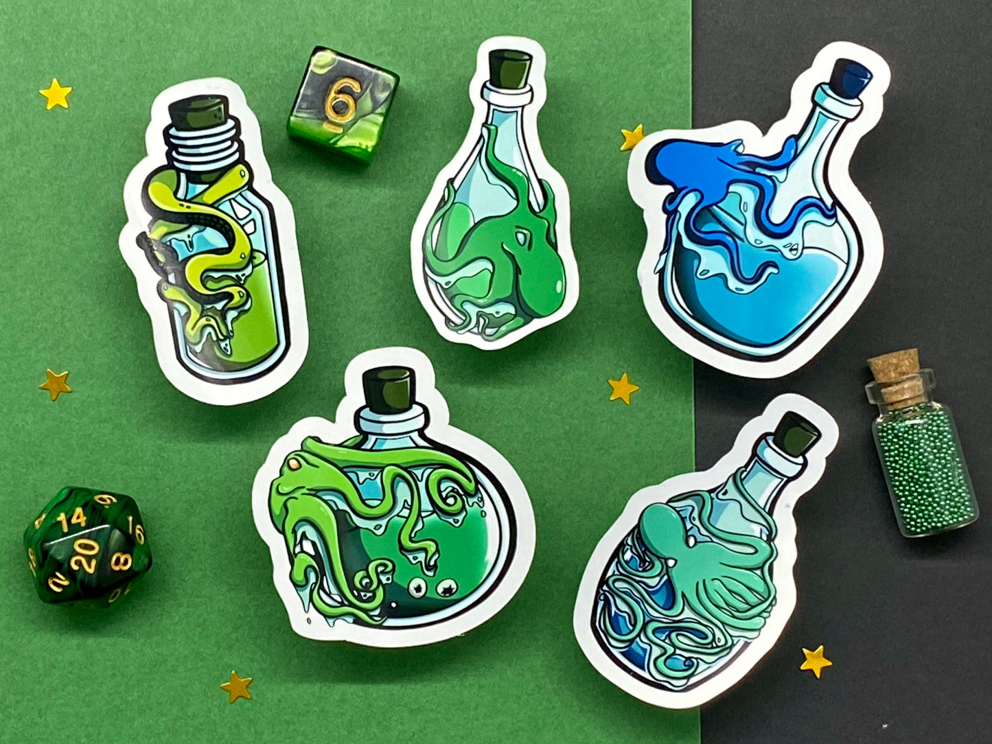 Kraken Potions | Sticker Set