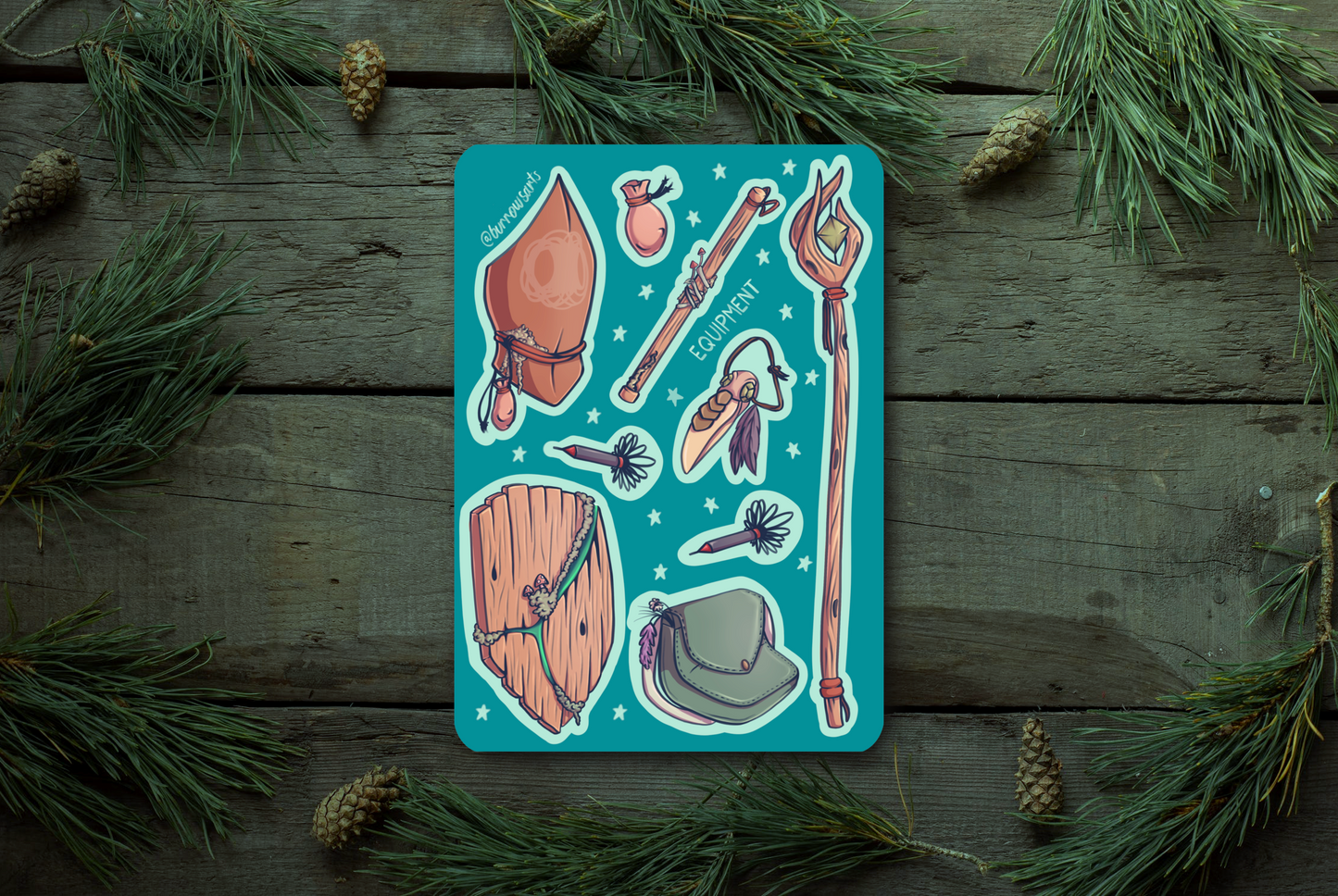 The Druid | Sticker Sheet