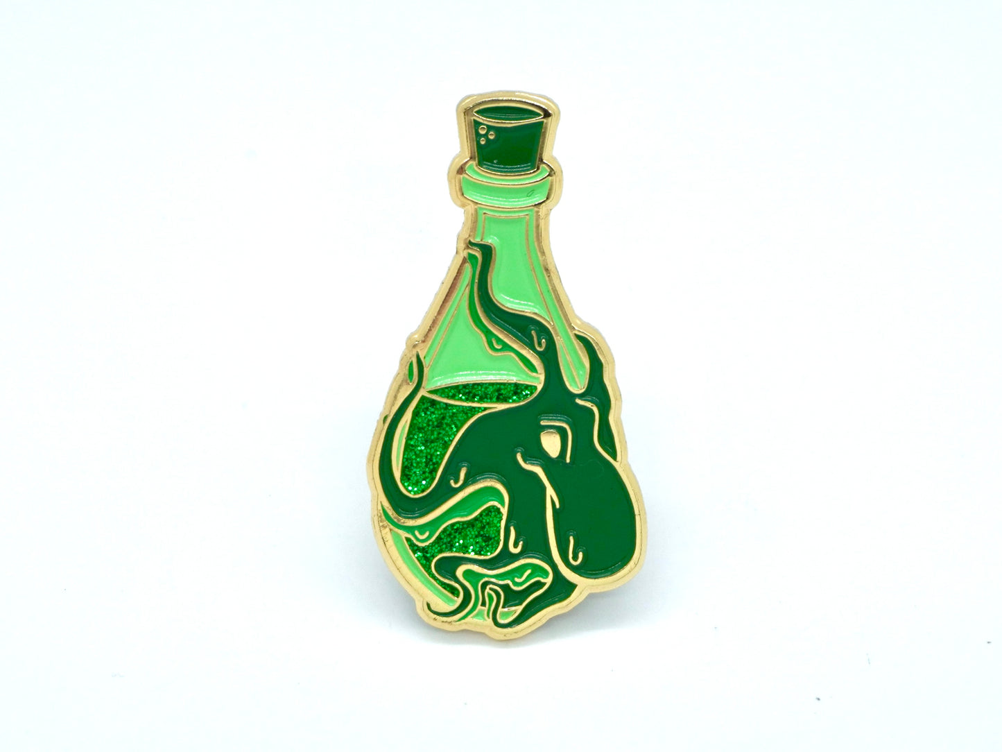 Octopus Potion Bottle | Enamel Pin