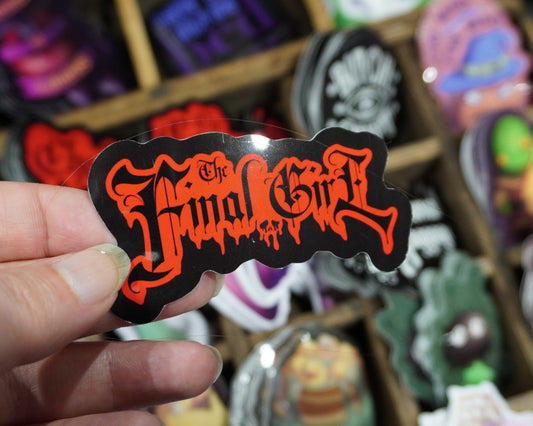 The Final Girl | Sticker