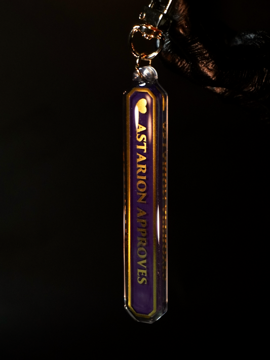 Baldur's Gate 3 - Acrylic Keychain "Approves"