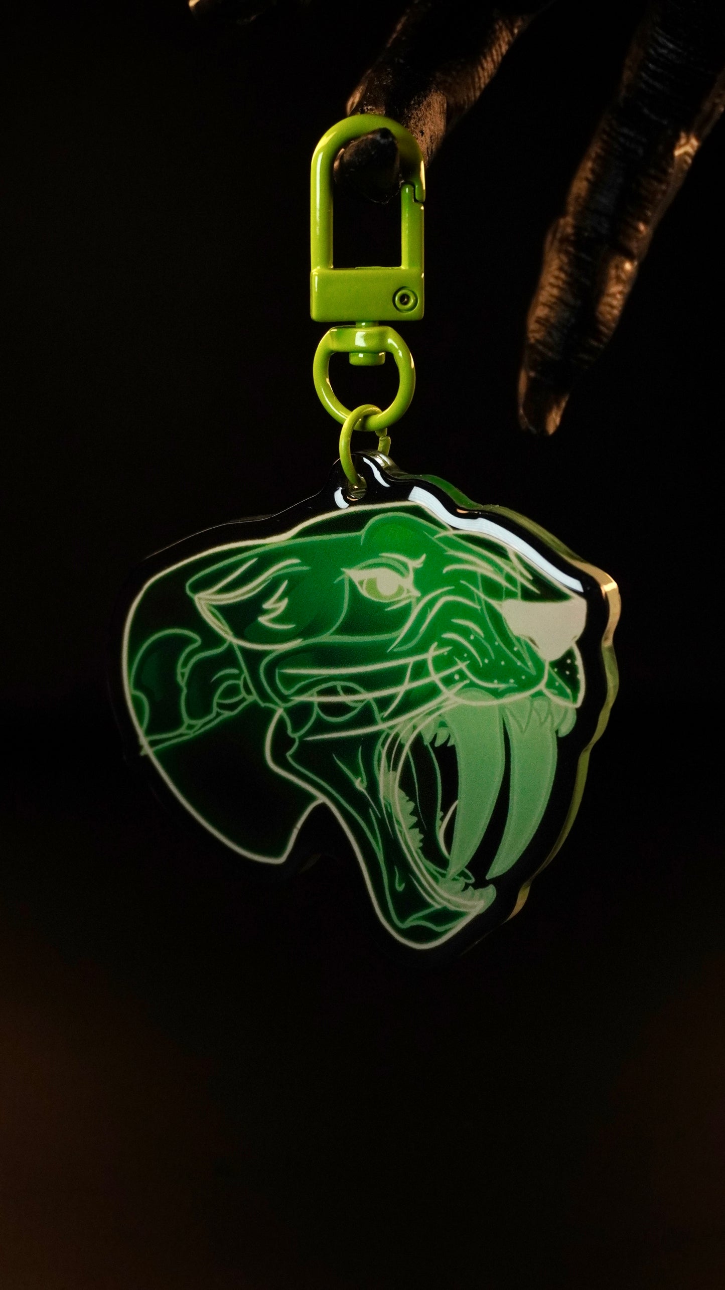 Sabertooth Tiger | Acrylic Keychain