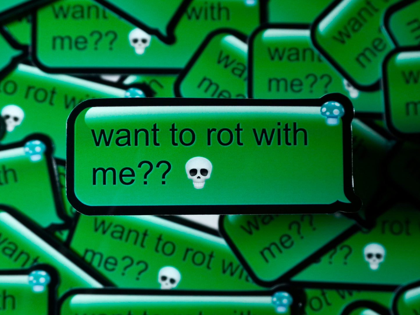 Rot With Me | Sticker