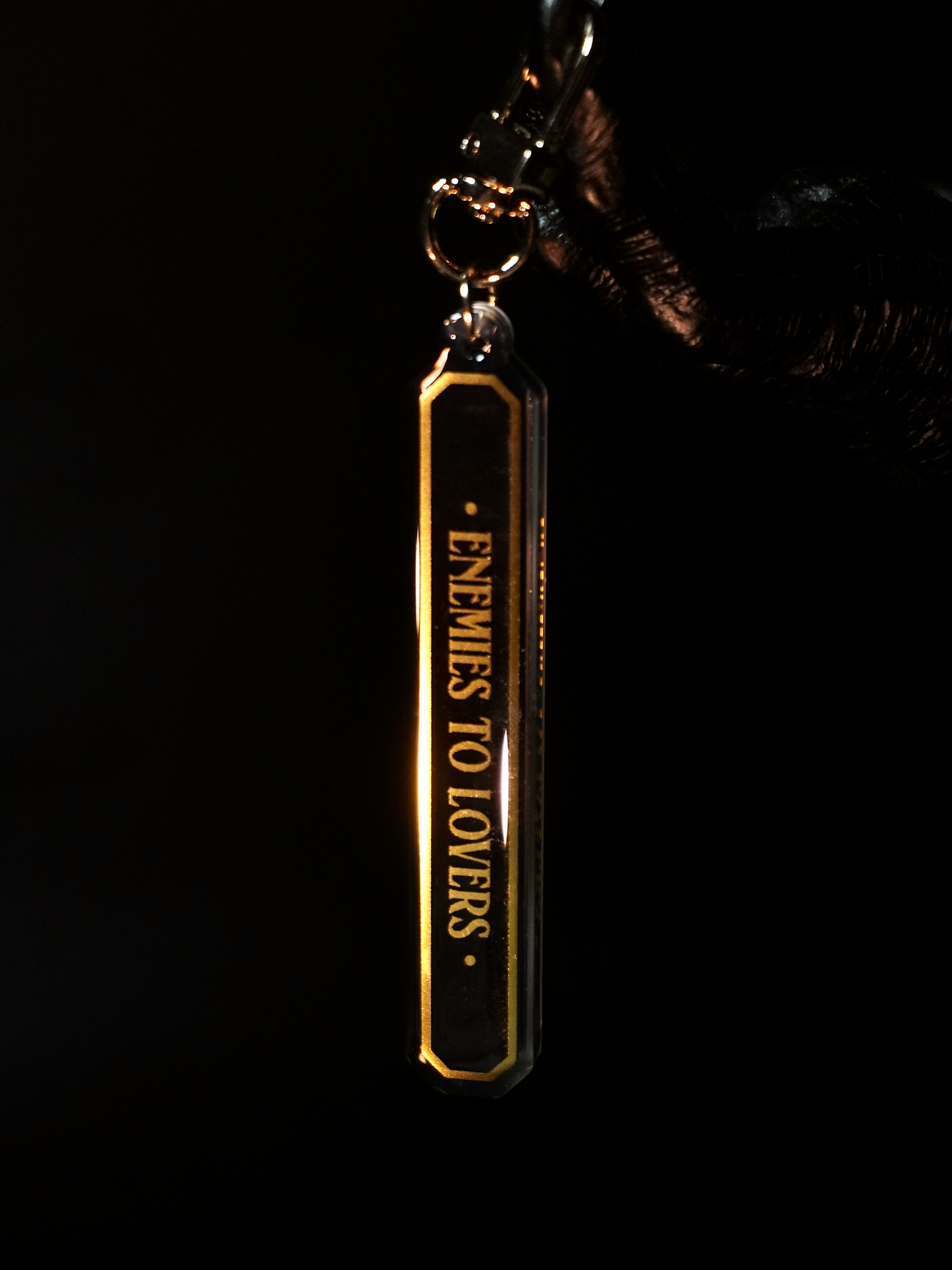 Bookish Tropes - Acrylic Foil Keychain