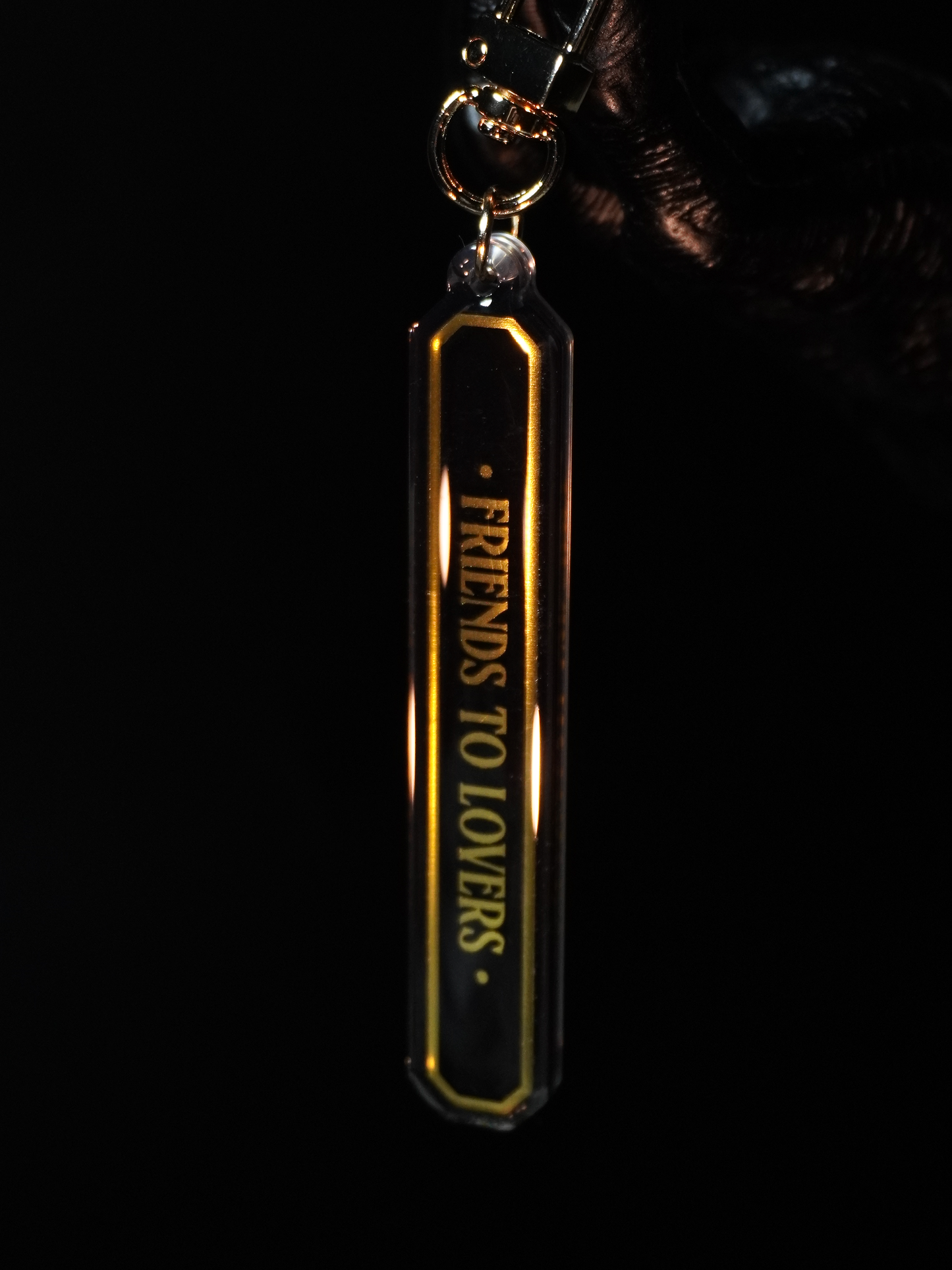 Bookish Tropes - Acrylic Foil Keychain