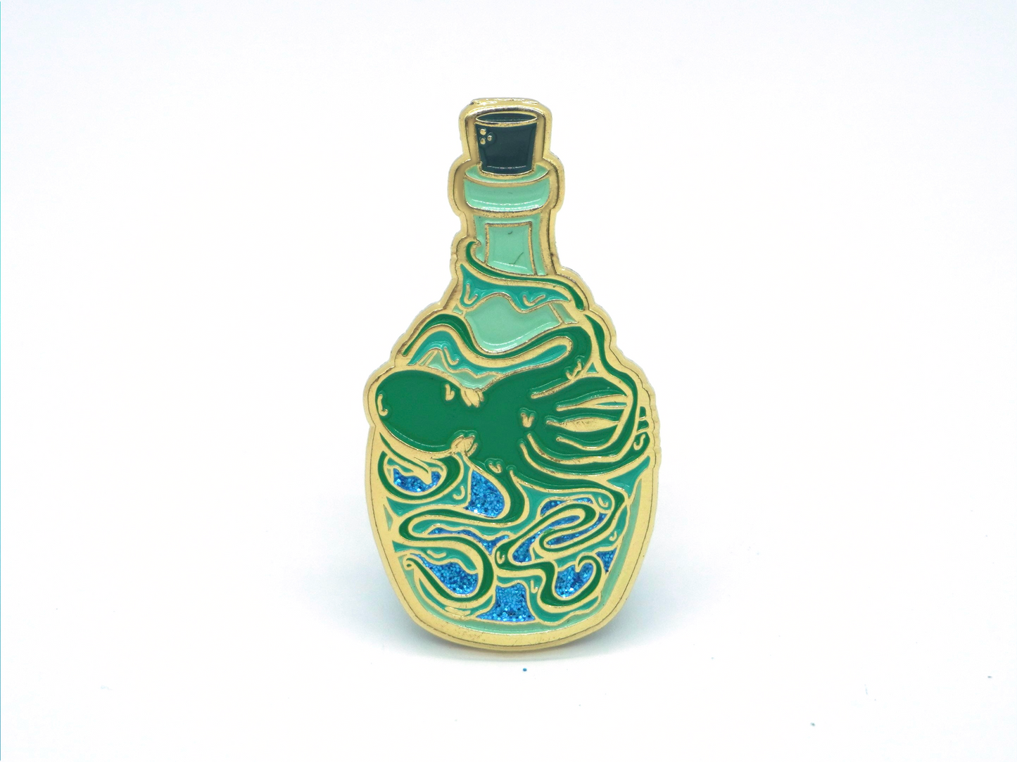 Kraken Potion Bottle | Kraken Potion Pin