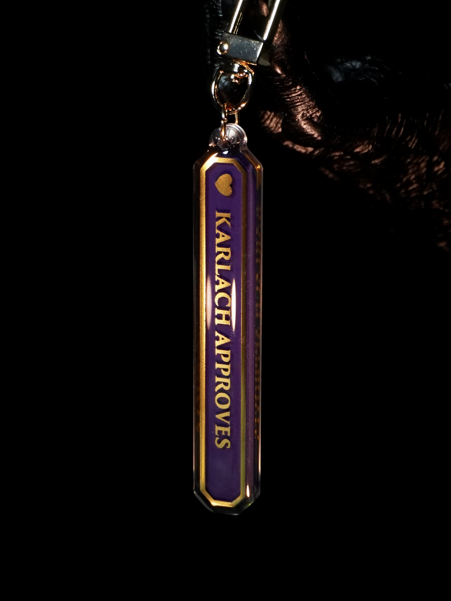 Baldur's Gate 3 - Acrylic Keychain "Approves"