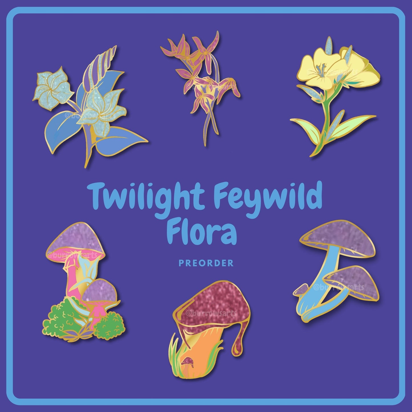 PREORDER Twilight Feywild Set - Enamel Pins