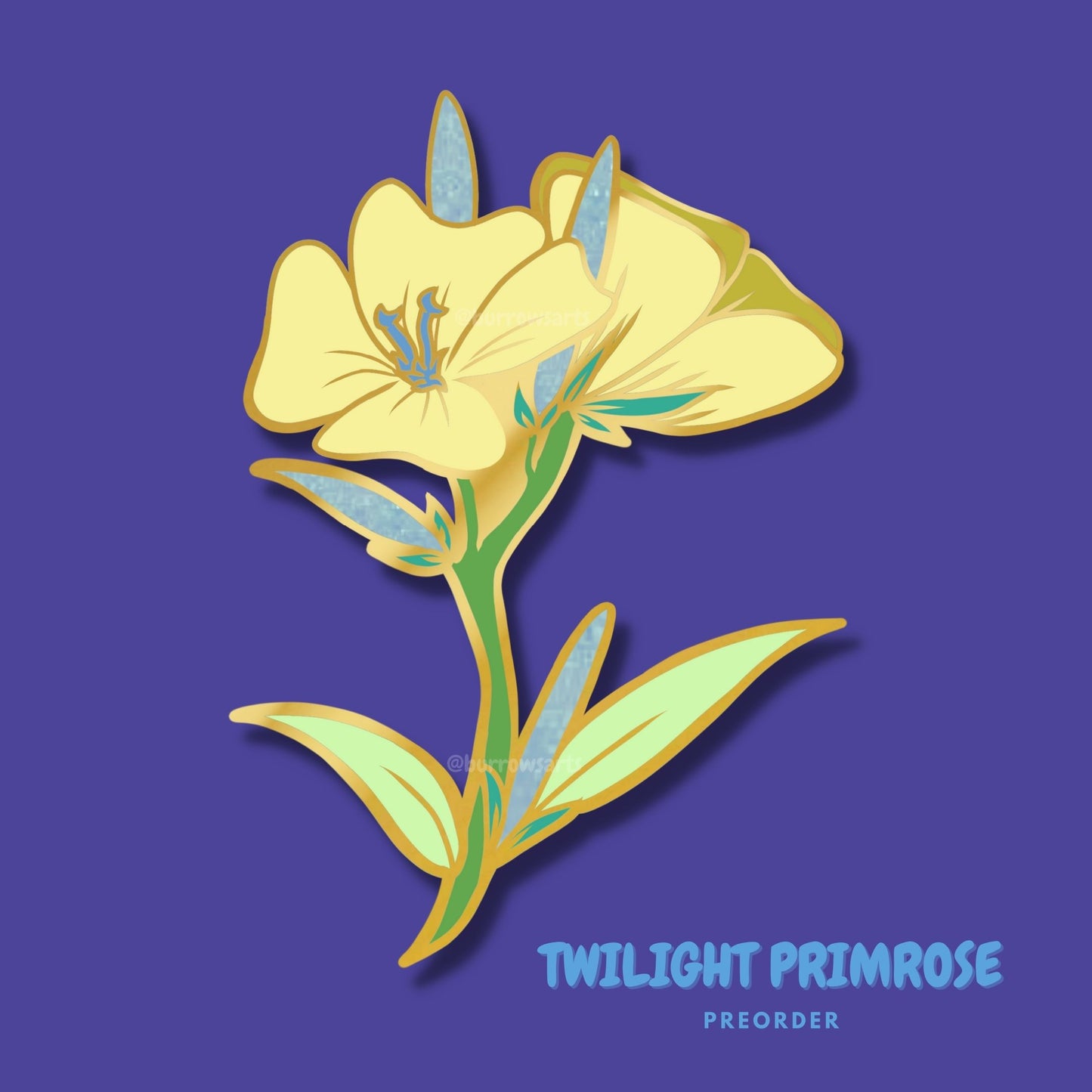 PREORDER Twilight Primrose - Enamel Pin