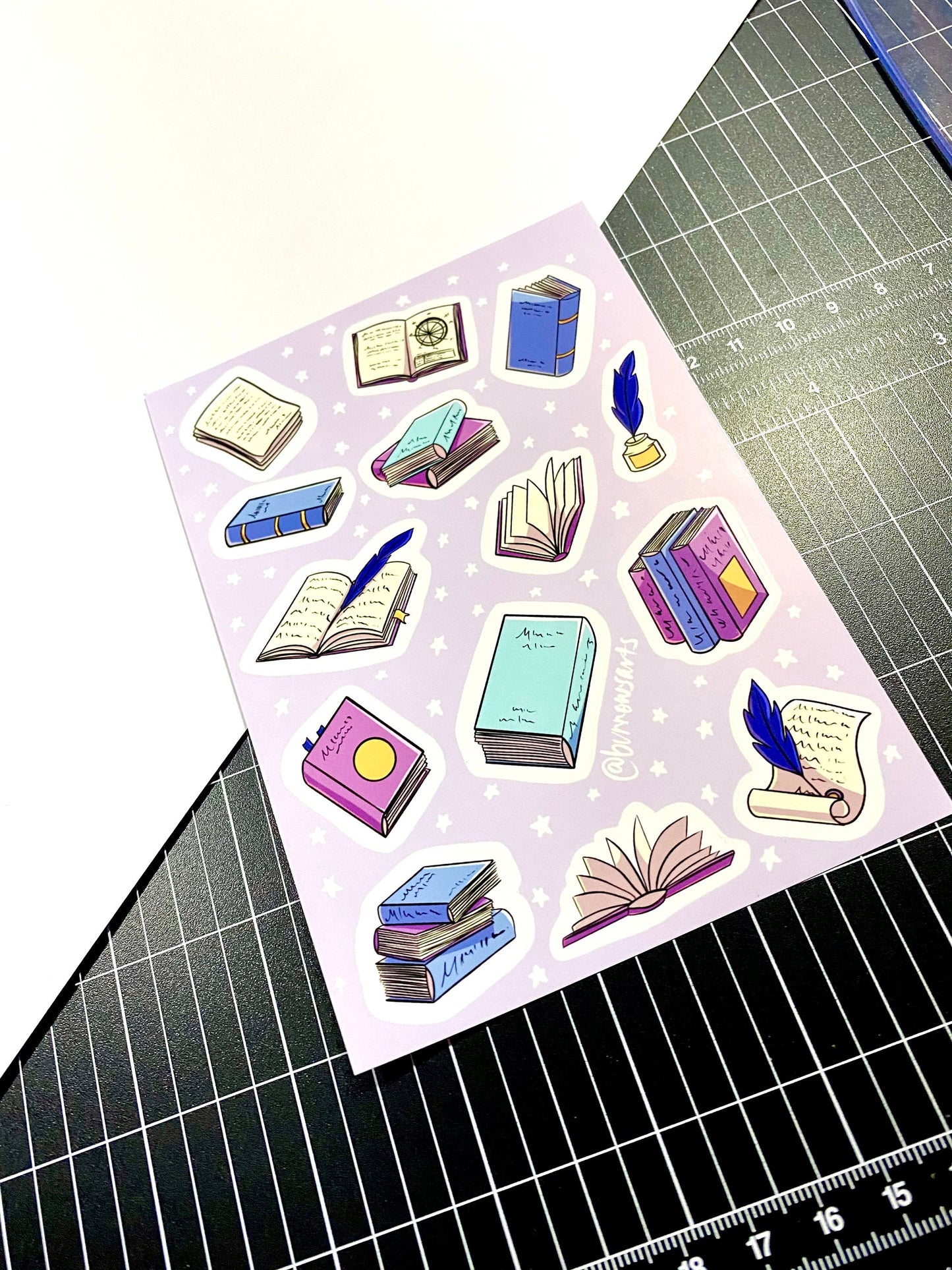 Knowledge - Spellbook Sticker Sheet
