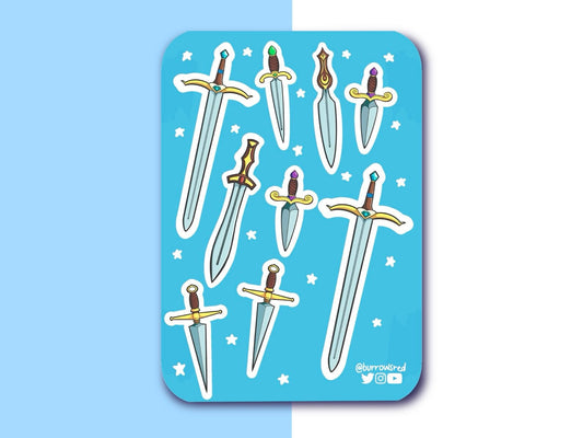 Swords - Sticker Sheet