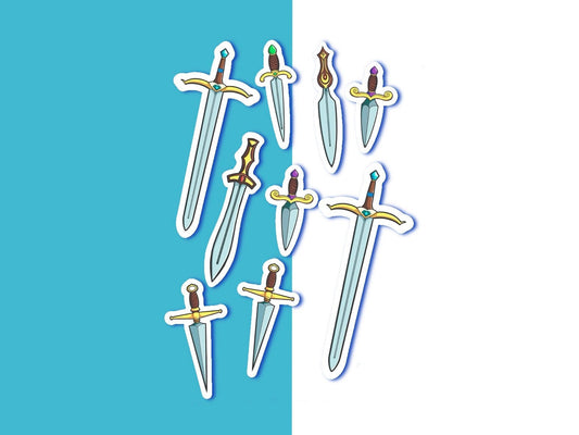 Swords - Sticker Sets