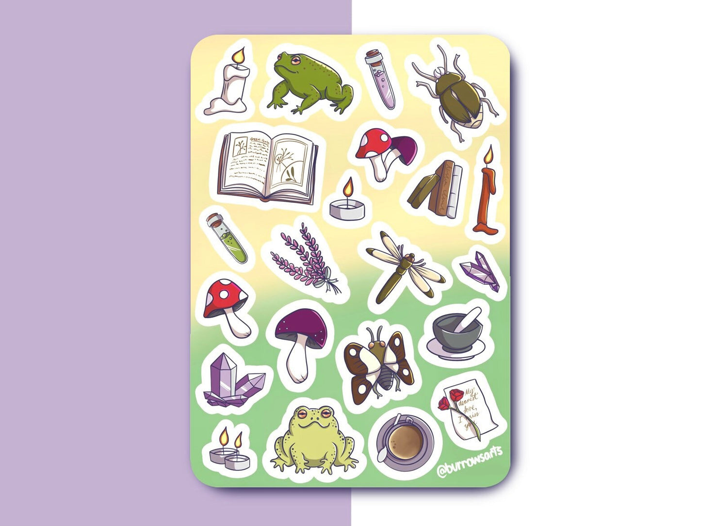 Green Witch - Sticker Sheet