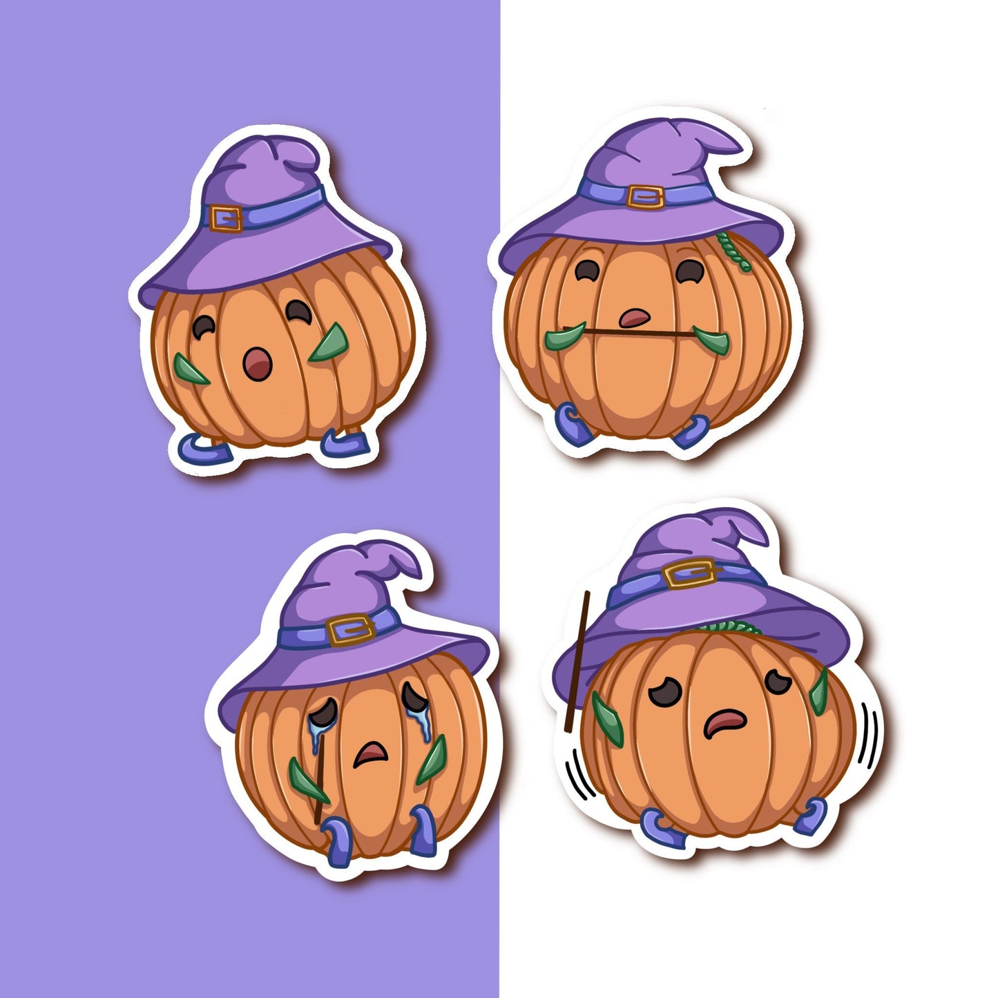 Pepon the Pumpkin Warlock - Sticker Set