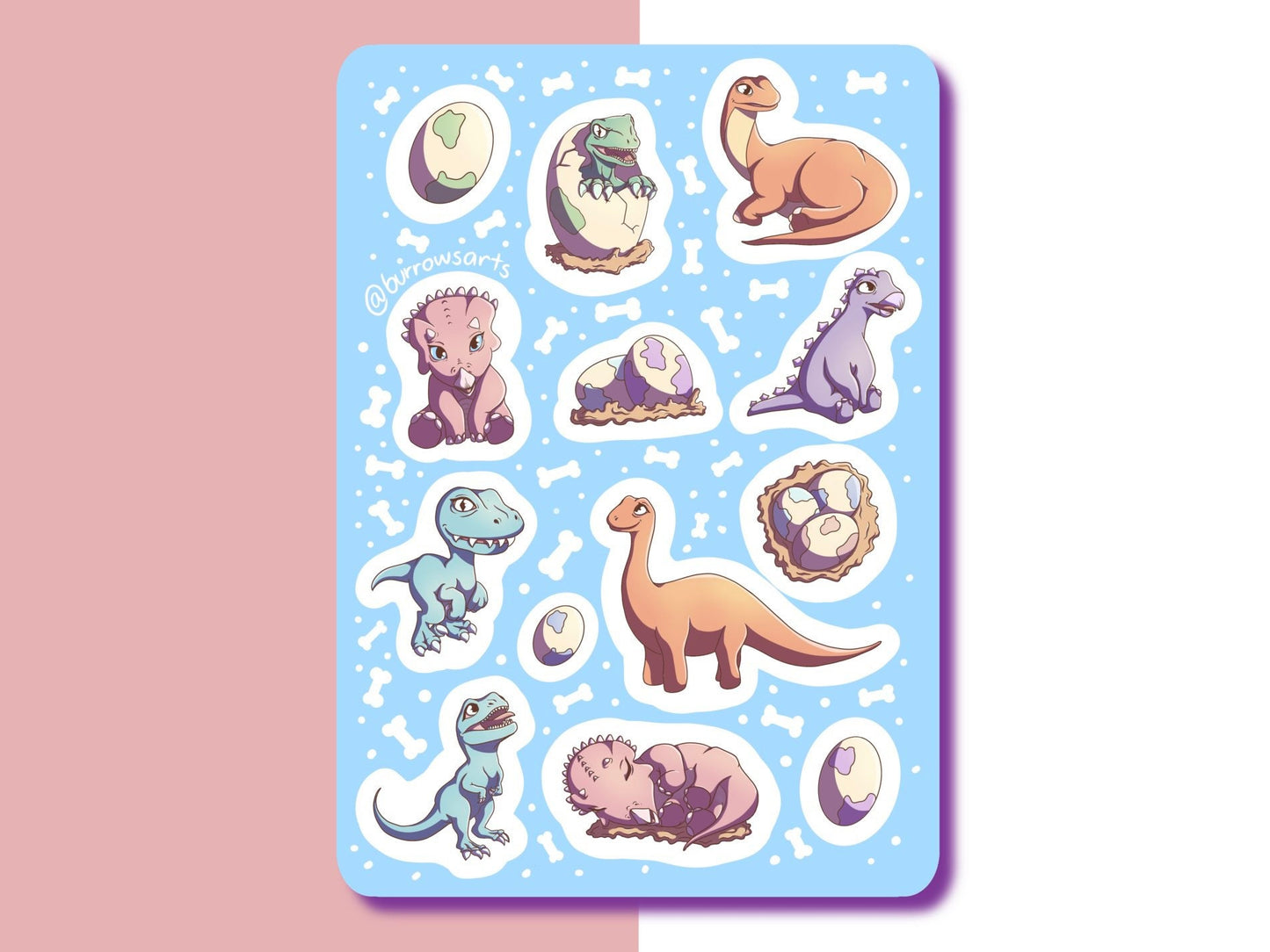 Baby Dinosaurs - Sticker Sheet