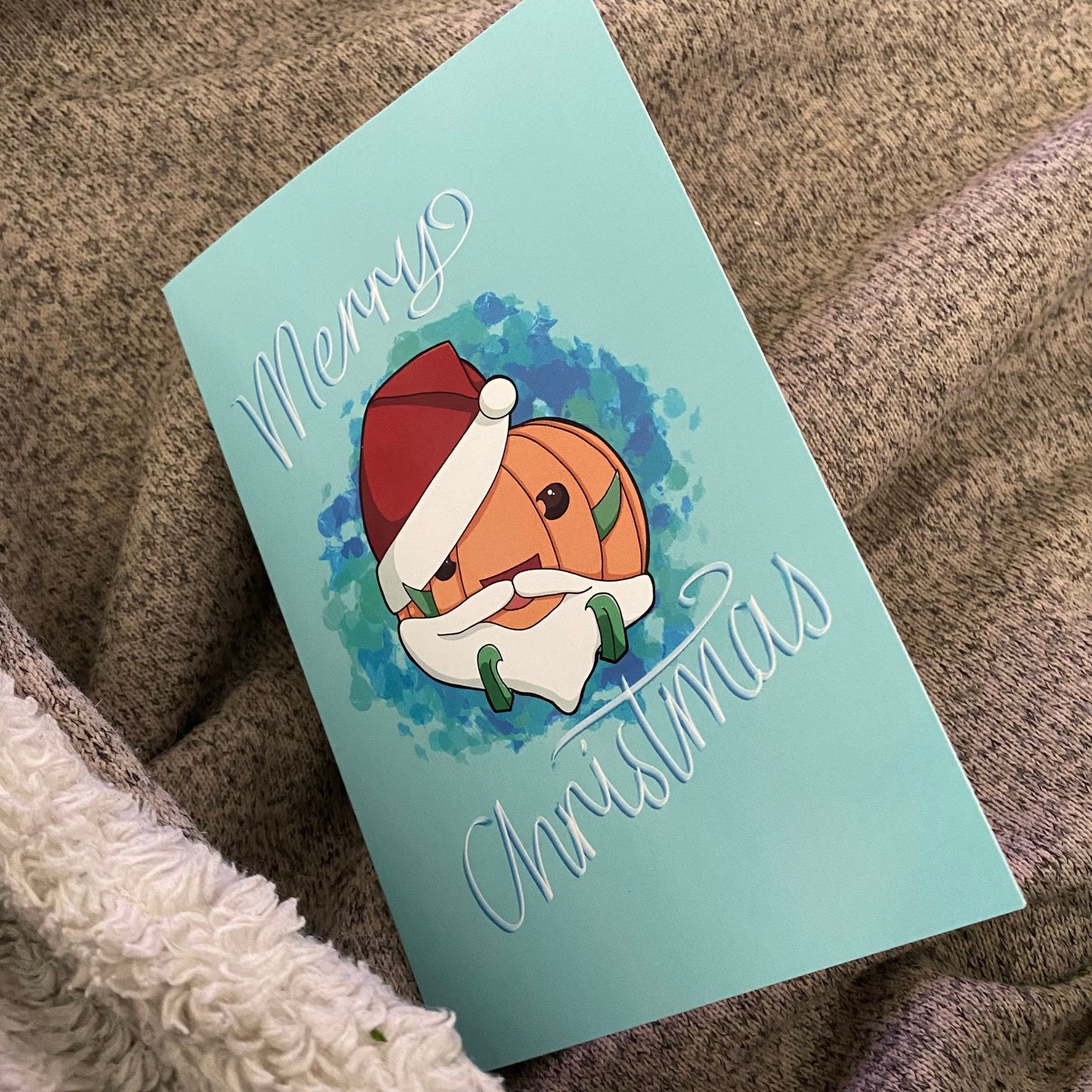 Pepon the Pumpkin - Christmas Card
