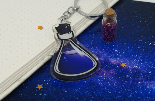 Blue Potion - Acrylic Keychain